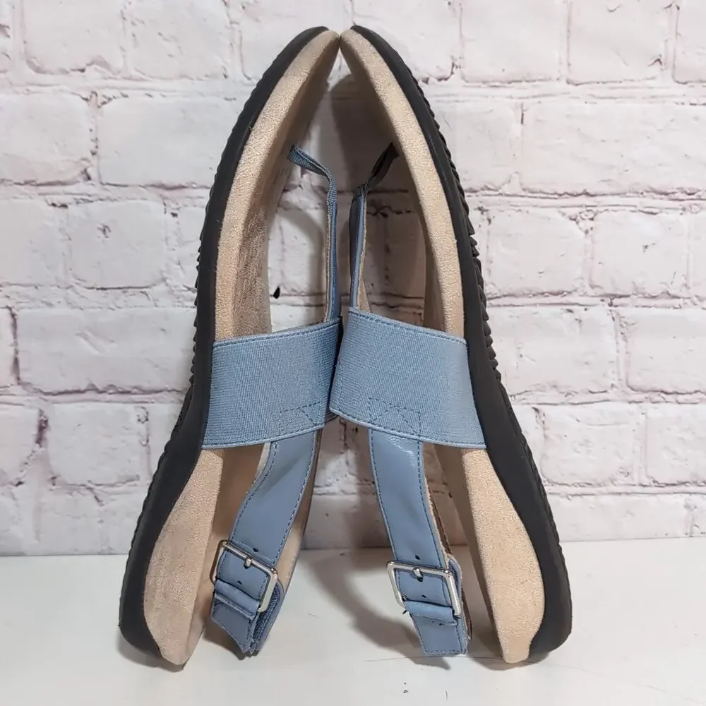 Vionic Danita Women's Slingback Sandals Size 10 Sky Blue